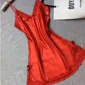 Sexy Mini Nightgown - Red / L - nightgown