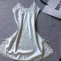 Sexy Mini Nightgown - White / L - nightgown