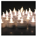 Small Plastic Flameless Candle-24Pcs - Electric Candles