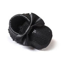 Soft Bottom Fashion Tassels Baby Moccasin - Bling Black / 1 - Baby Clothing