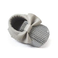 Soft Bottom Fashion Tassels Baby Moccasin - Bling Gray / 1 - Baby Clothing