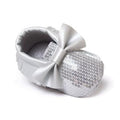 Soft Bottom Fashion Tassels Baby Moccasin - Bling Silver / 1 - Baby Clothing