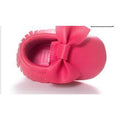 Soft Bottom Fashion Tassels Baby Moccasin - Hot Pink / 1 - Baby Clothing
