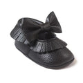Soft Bottom Fashion Tassels Baby Moccasin - New Black / 1 - Baby Clothing