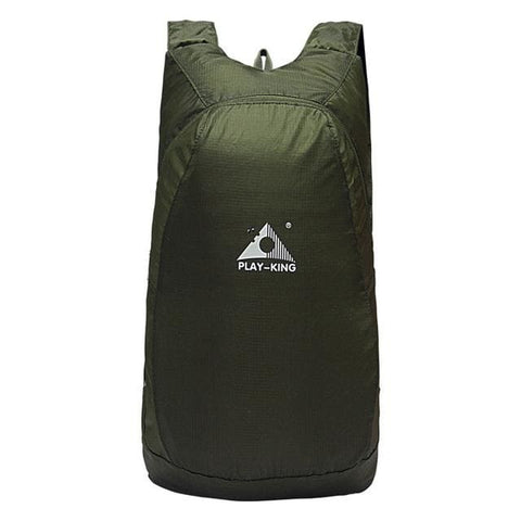 Ultra Lightweight Foldable Waterproof Nylon Backpack - Army Green - Climbing Bags