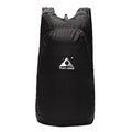 Ultra Lightweight Foldable Waterproof Nylon Backpack - Black - Climbing Bags