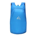 Ultra Lightweight Foldable Waterproof Nylon Backpack - Blue - Climbing Bags