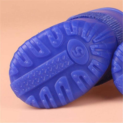 Waterproof Non Slip Pet Dog Silicone Booties - Dog Shoes
