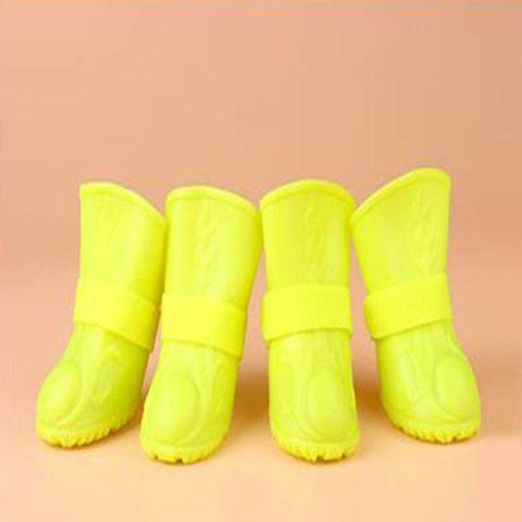 Waterproof Non Slip Pet Dog Silicone Booties - Dog Shoes