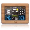 Weather Station Color Weather Forecast Alert Temperature Humidity Barometer Alarm Clock Moon Phase