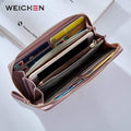 Womens Long Clutch Style Wallet Wristlet - Wallets
